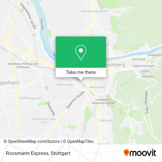 Rossmann Express map