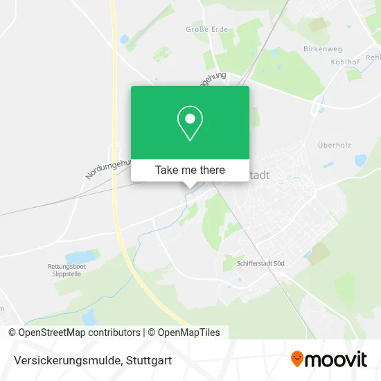 Versickerungsmulde map