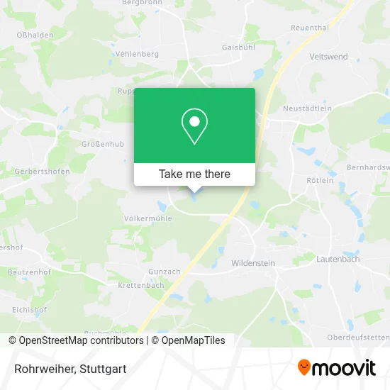 Rohrweiher map