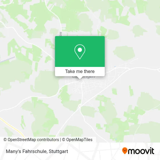 Many's Fahrschule map