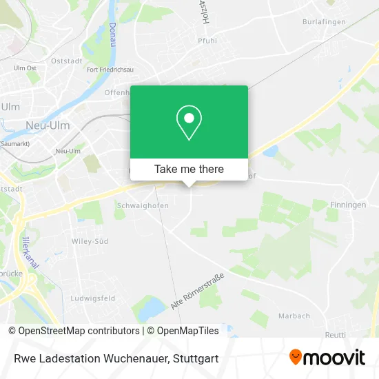 Rwe Ladestation Wuchenauer map