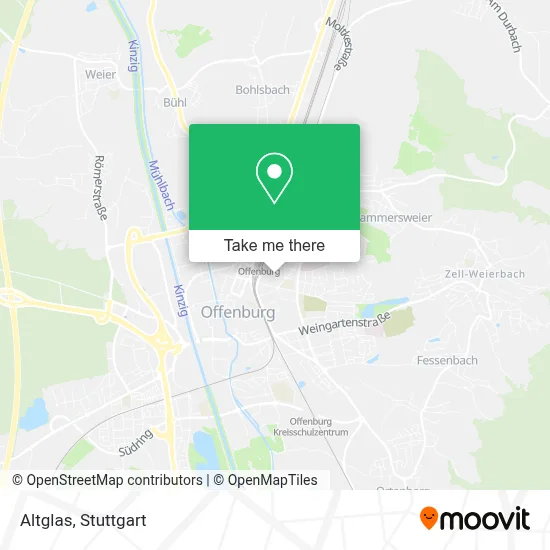 Altglas map