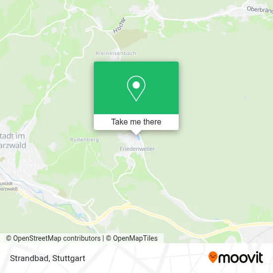Strandbad map