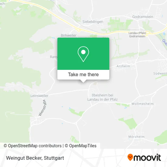 Weingut Becker map