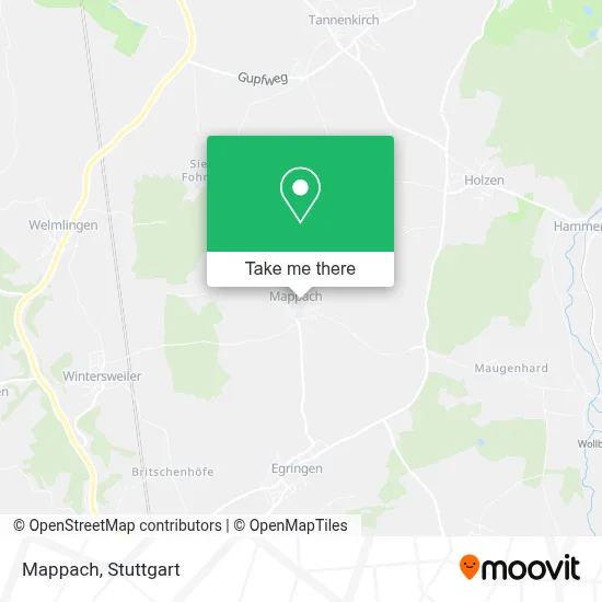 Mappach map