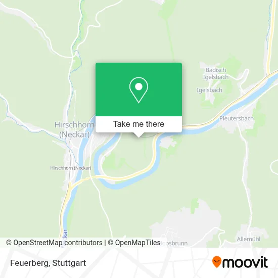 Feuerberg map