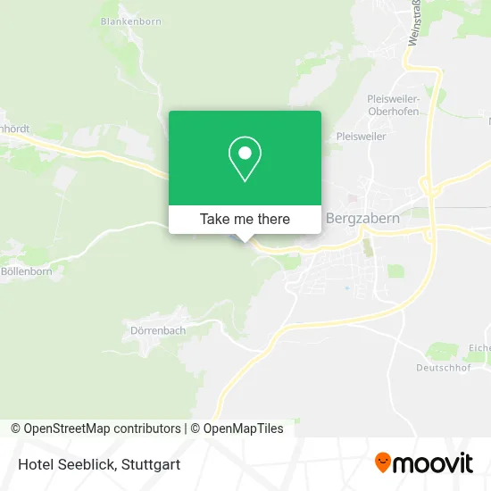 Hotel Seeblick map