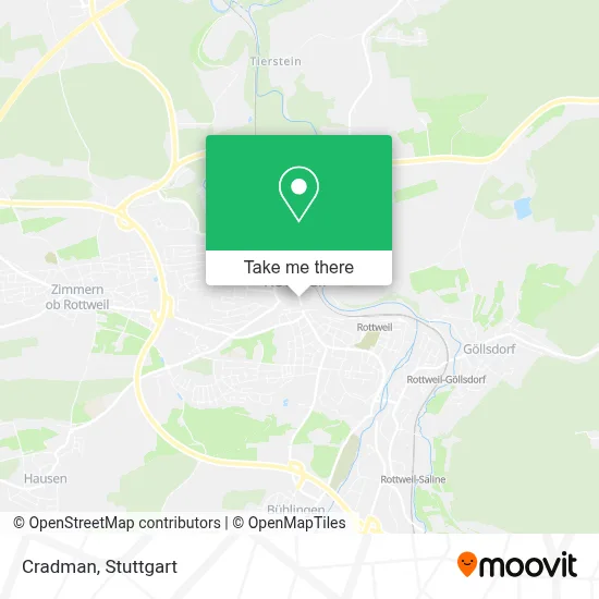 Cradman map