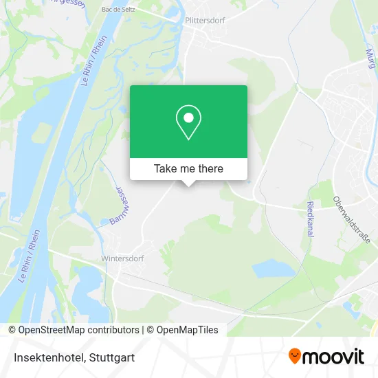 Insektenhotel map