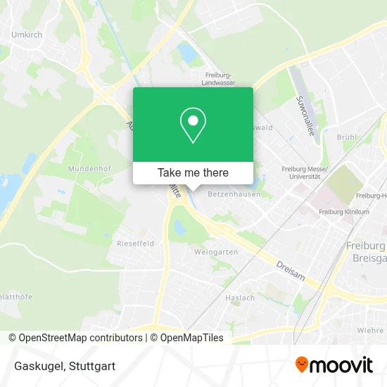 Gaskugel map