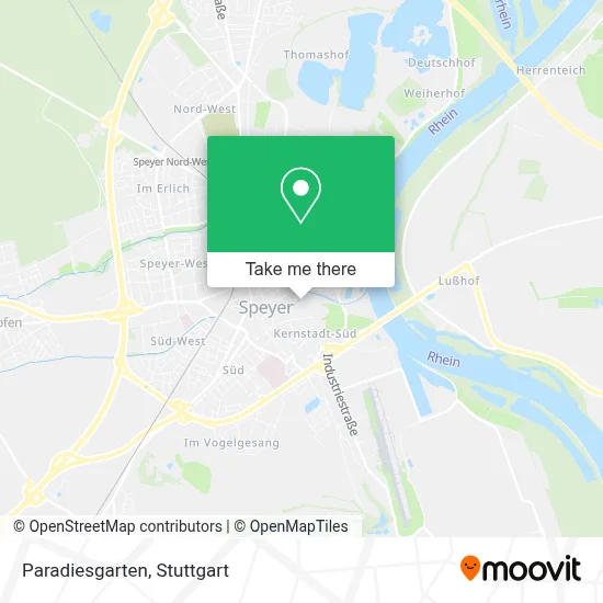 Paradiesgarten map
