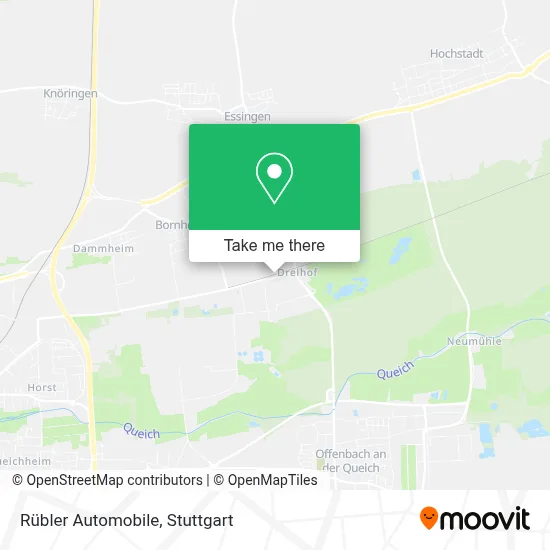Rübler Automobile map