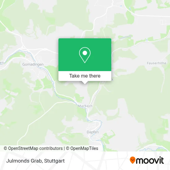 Julmonds Grab map