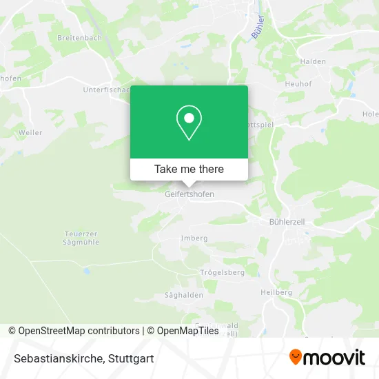 Sebastianskirche map