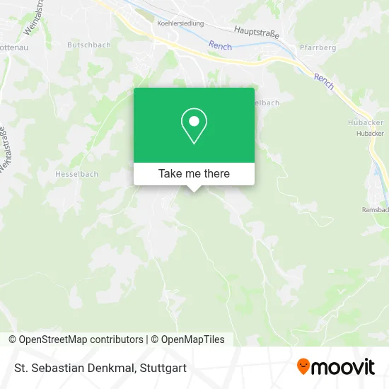St. Sebastian Denkmal map