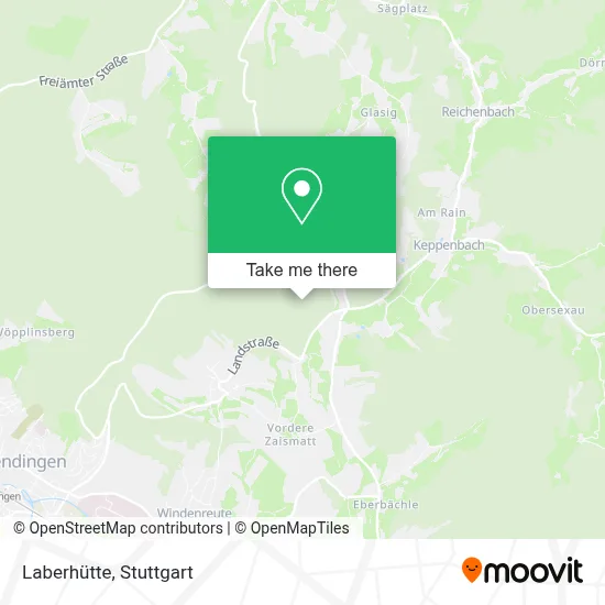 Laberhütte map