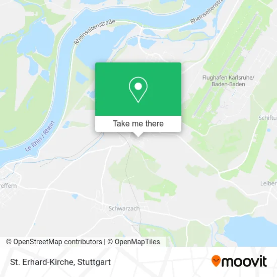 St. Erhard-Kirche map