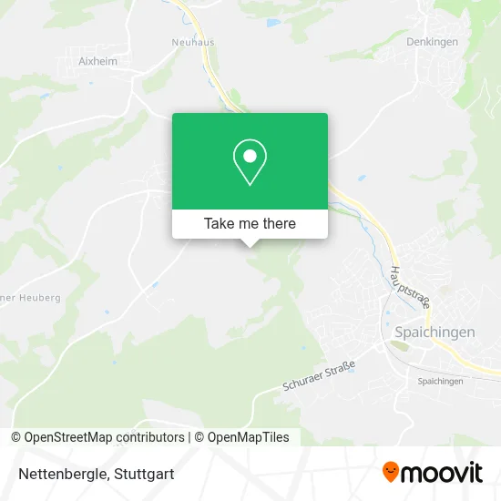 Nettenbergle map