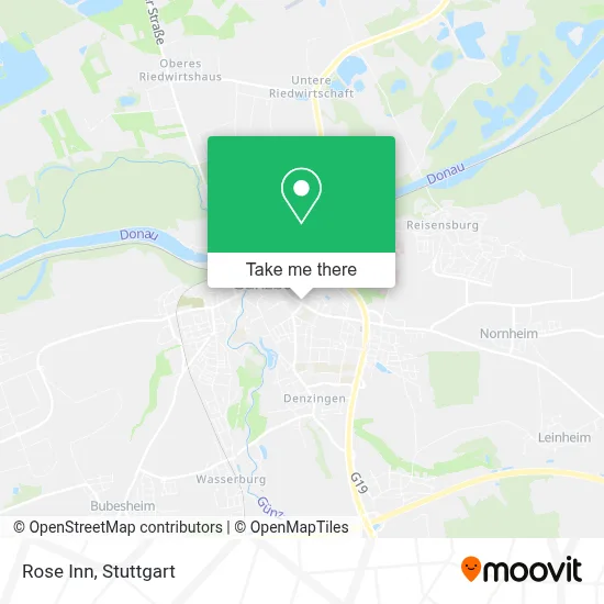 Gasthof Rose map