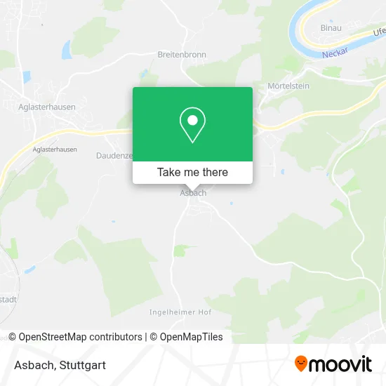 Asbach map