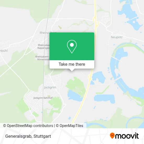 Generalsgrab map