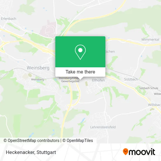 Heckenacker map