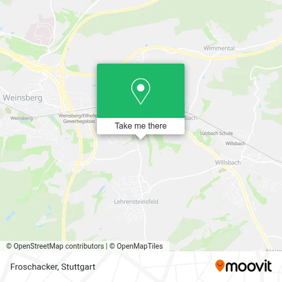 Froschacker map