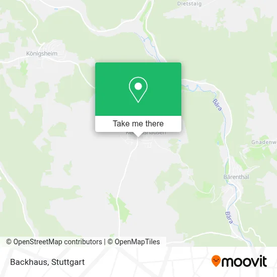 Backhaus map