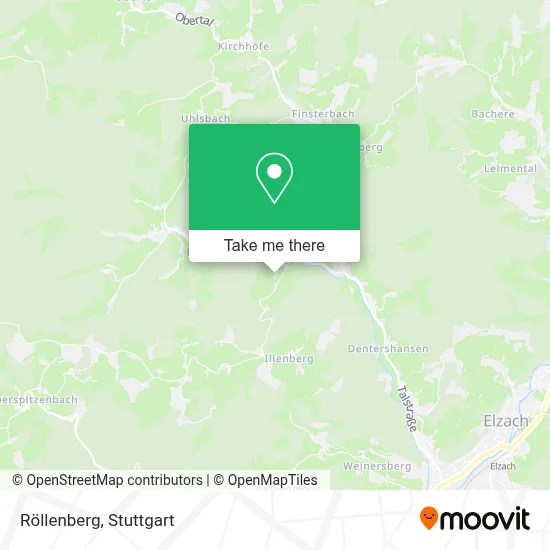 Röllenberg map