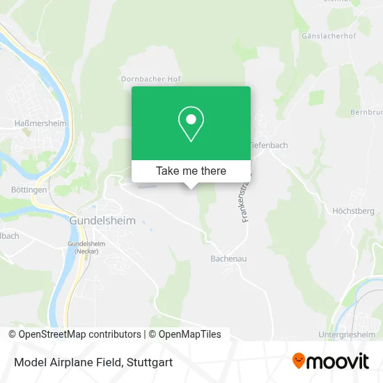 Modellflugplatz map