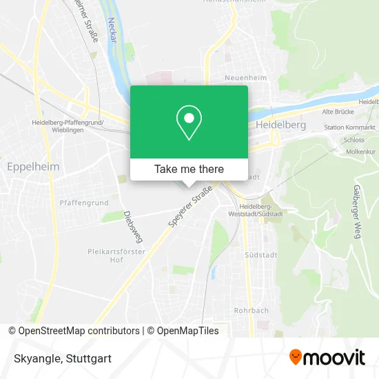 Skyangle map