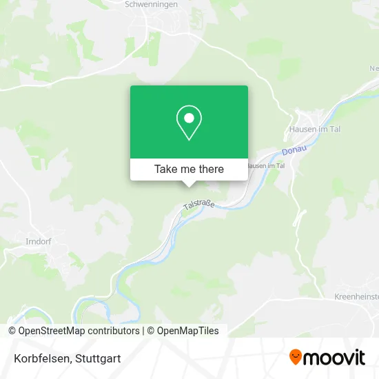 Korbfelsen map