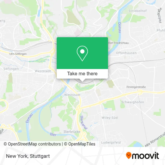 New York map