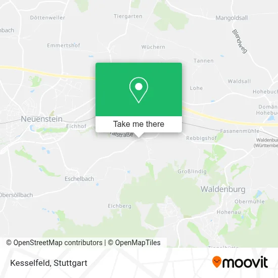 Kesselfeld map