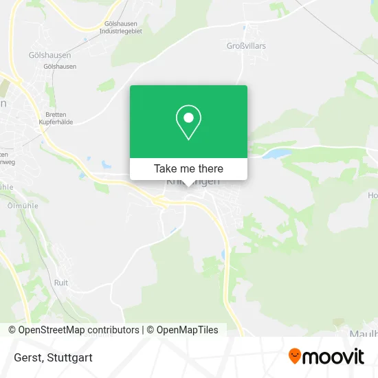 Gerst map