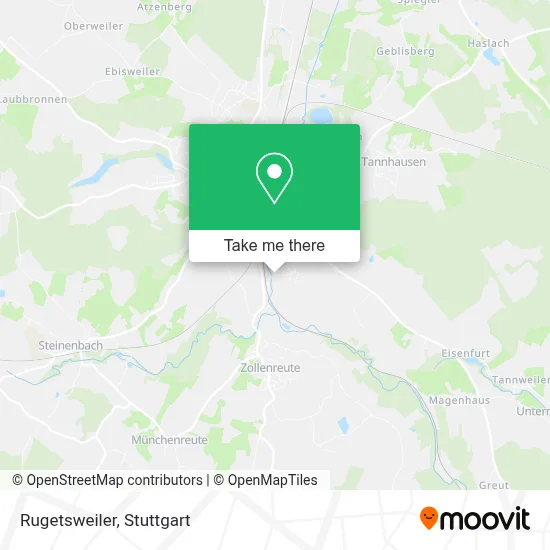 Rugetsweiler map