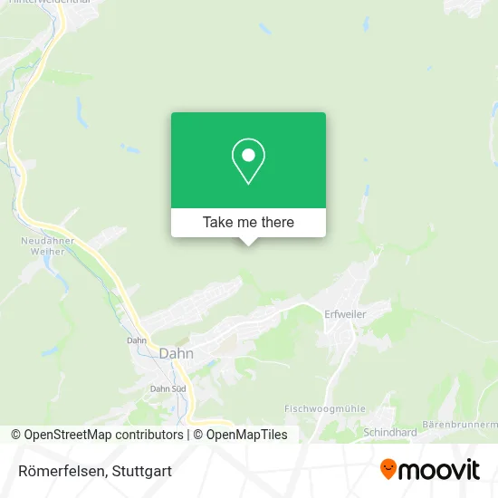Römerfelsen map