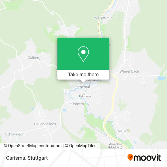 Carisma map