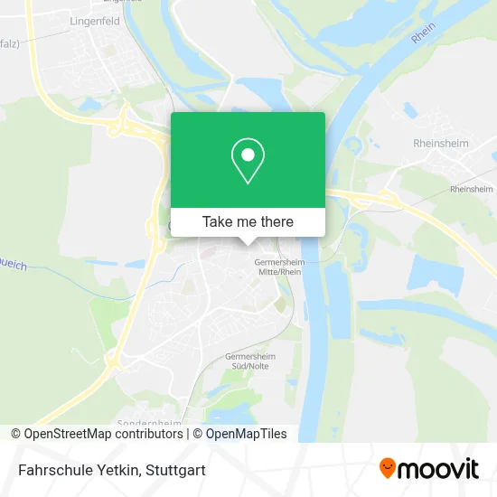 Fahrschule Yetkin map