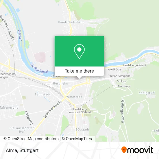 Alma map