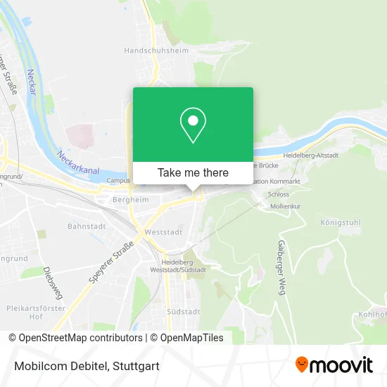 Mobilcom Debitel map