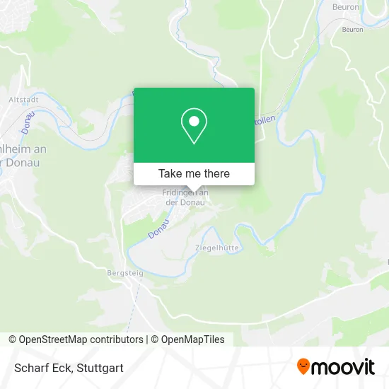 Scharf Eck map