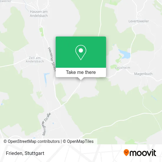Frieden map