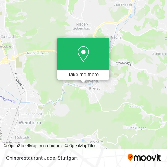 Chinarestaurant Jade map