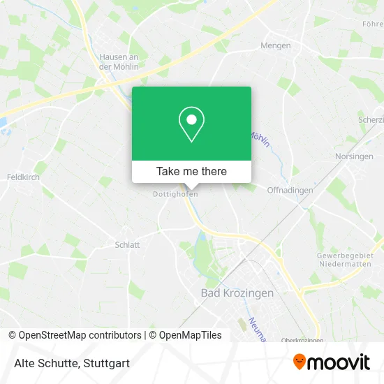 Alte Schutte map