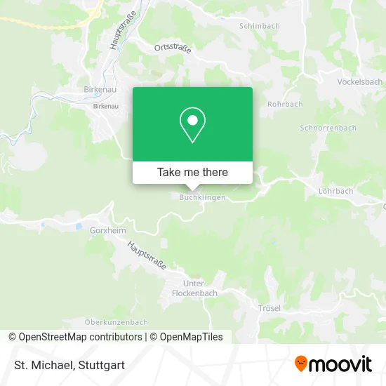 St. Michael map