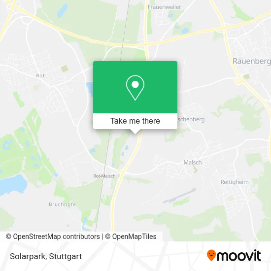 Solarpark map