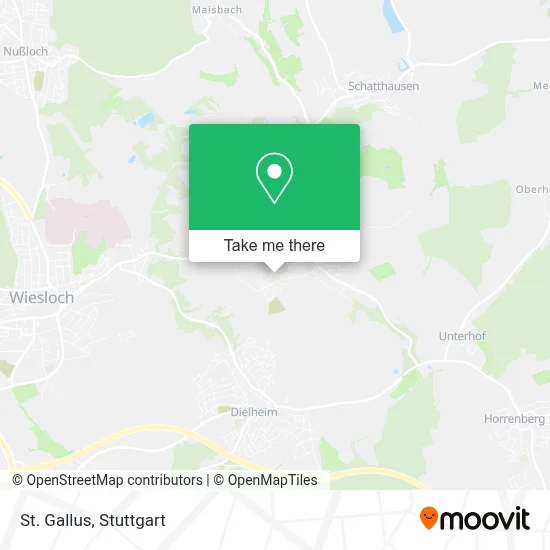 St. Gallus map