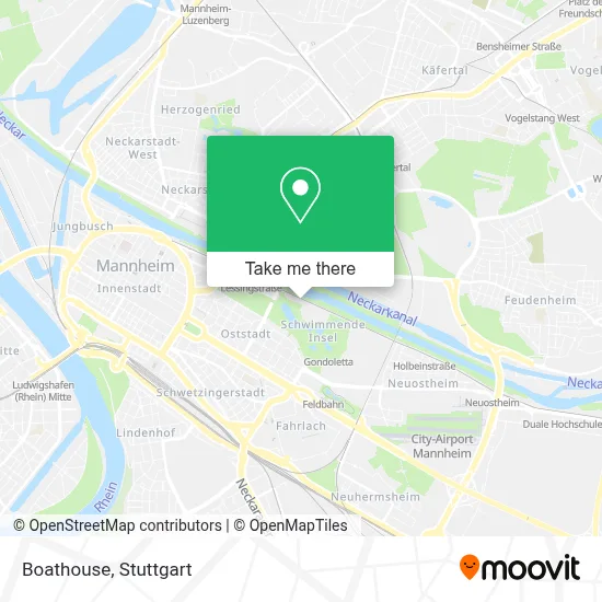 Bootshaus map