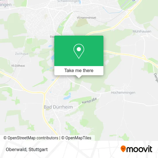 Oberwald map